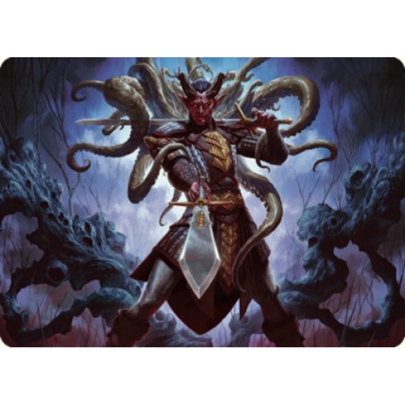 Zevlor, Elturel Exile Art Card (42) [Commander Legends: Battle for Baldur's Gate Art Series]