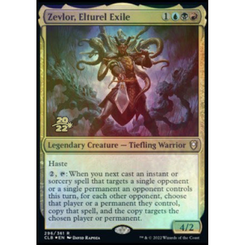 Zevlor, Elturel Exile [Commander Legends: Battle for Baldur's Gate Prerelease Promos]