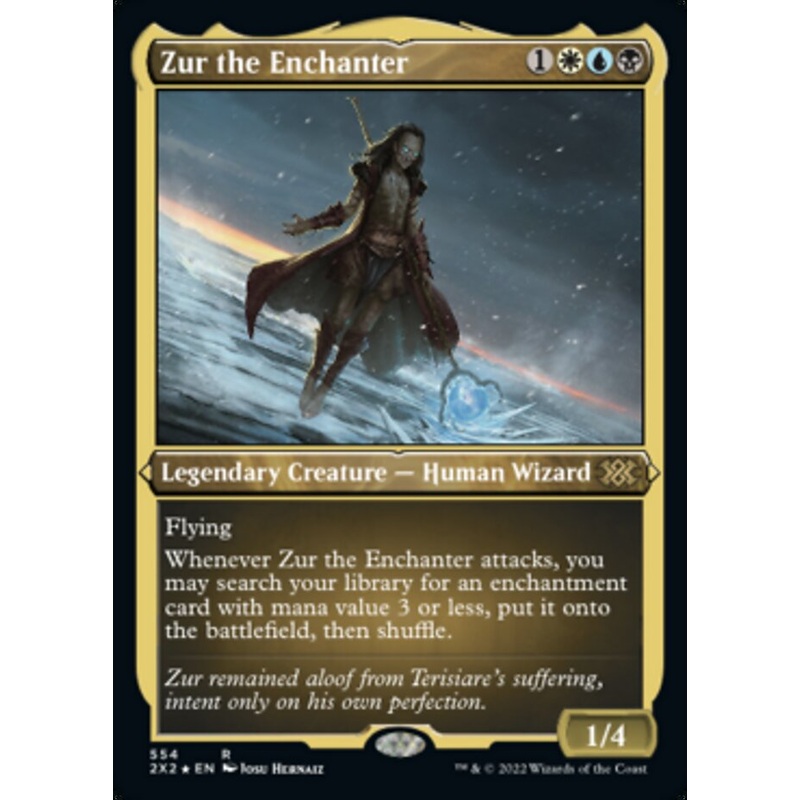 Zur the Enchanter (Foil Etched) [Double Masters 2022]