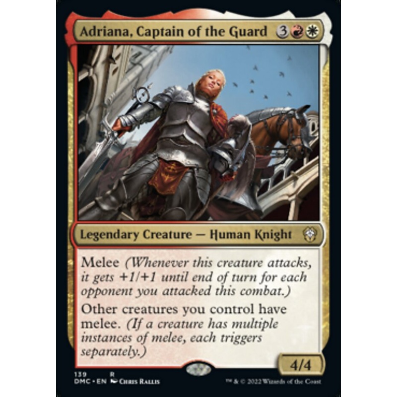 Adriana, Captain of the Guard [Dominaria United Commander]