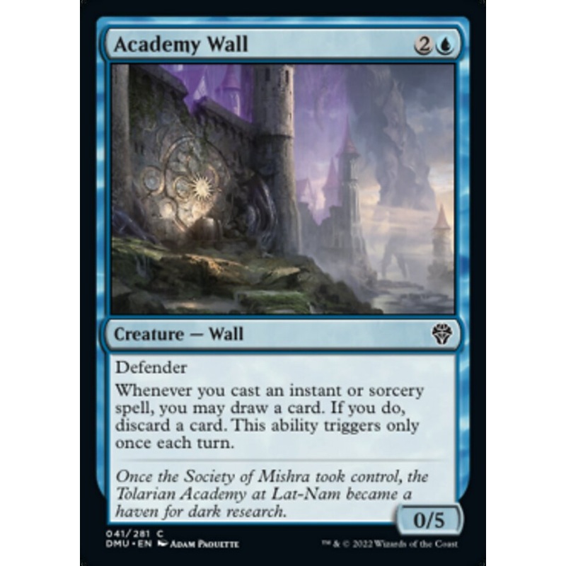 Academy Wall [Dominaria United]
