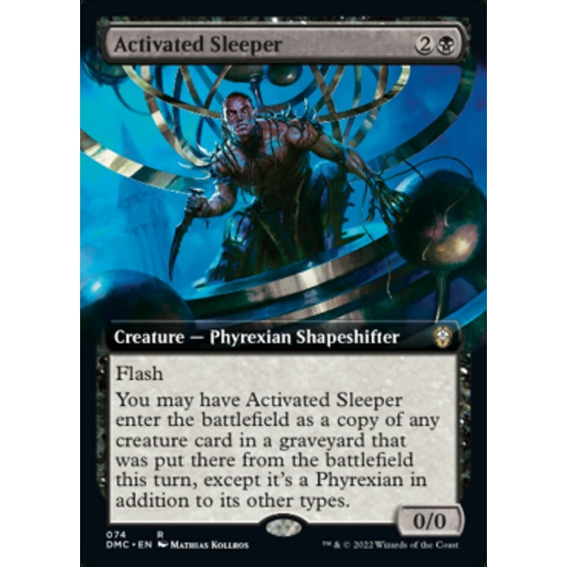 Activated Sleeper (Extended Art) [Dominaria United Commander]