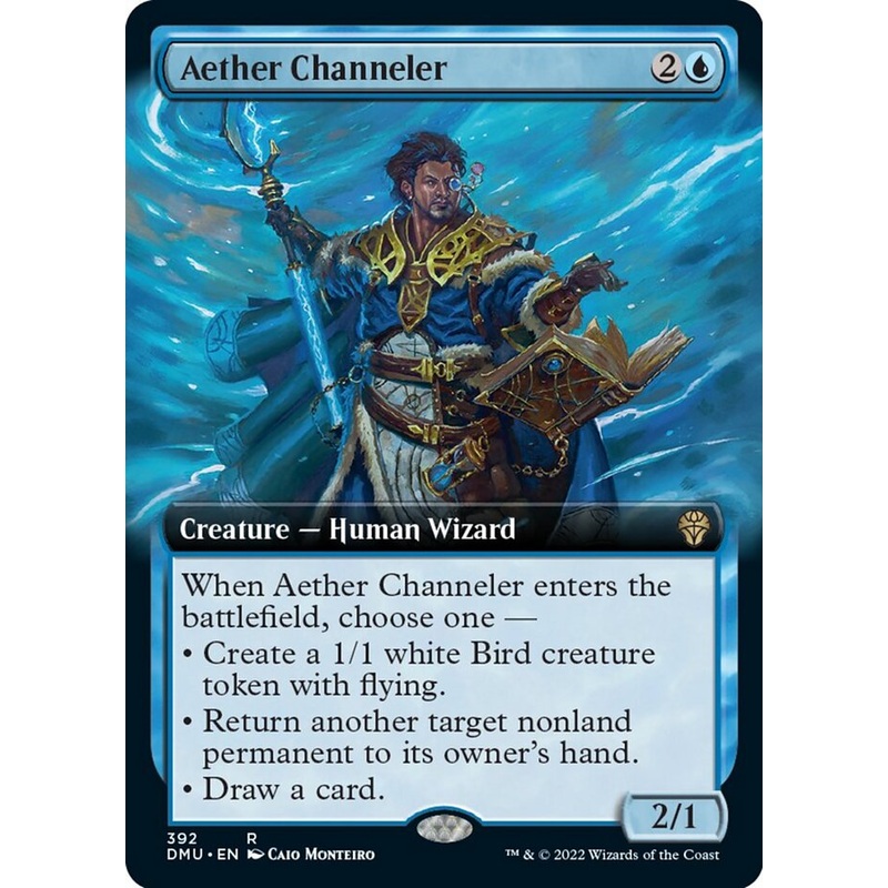 Aether Channeler (Extended Art) [Dominaria United]