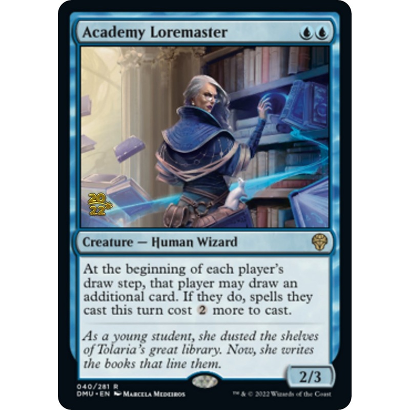 Academy Loremaster [Dominaria United Prerelease Promos]