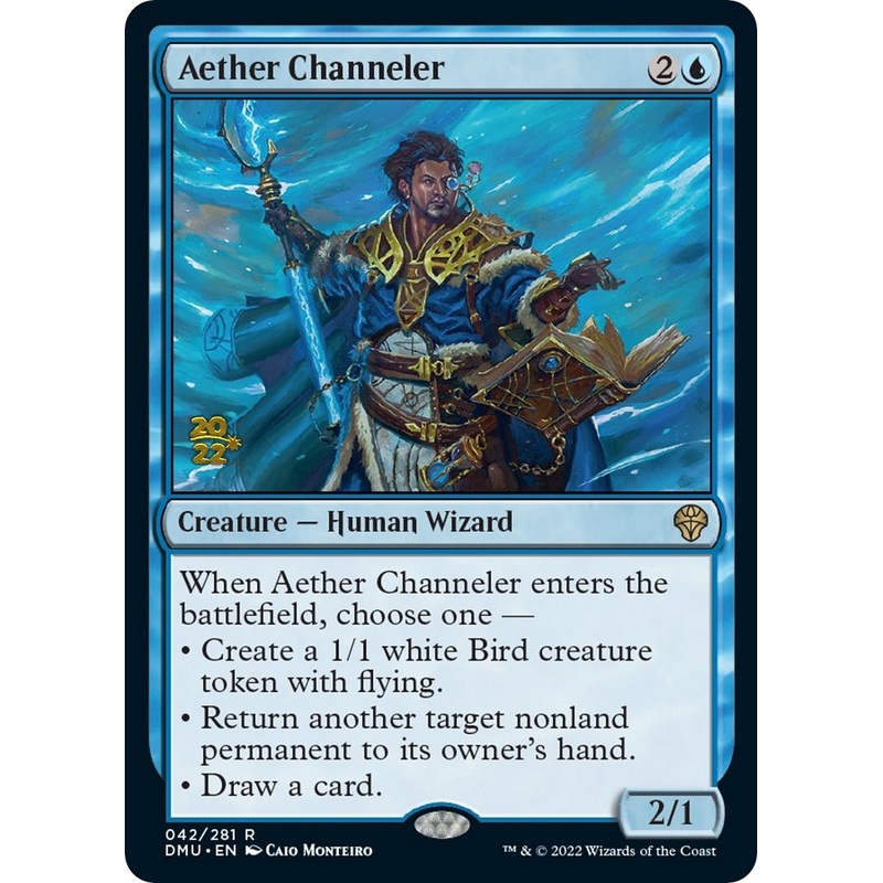 Aether Channeler [Dominaria United Prerelease Promos]