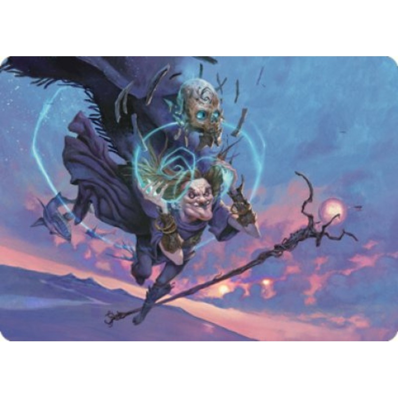 Zur, Eternal Schemer Art Card 1 [Dominaria United Art Series]
