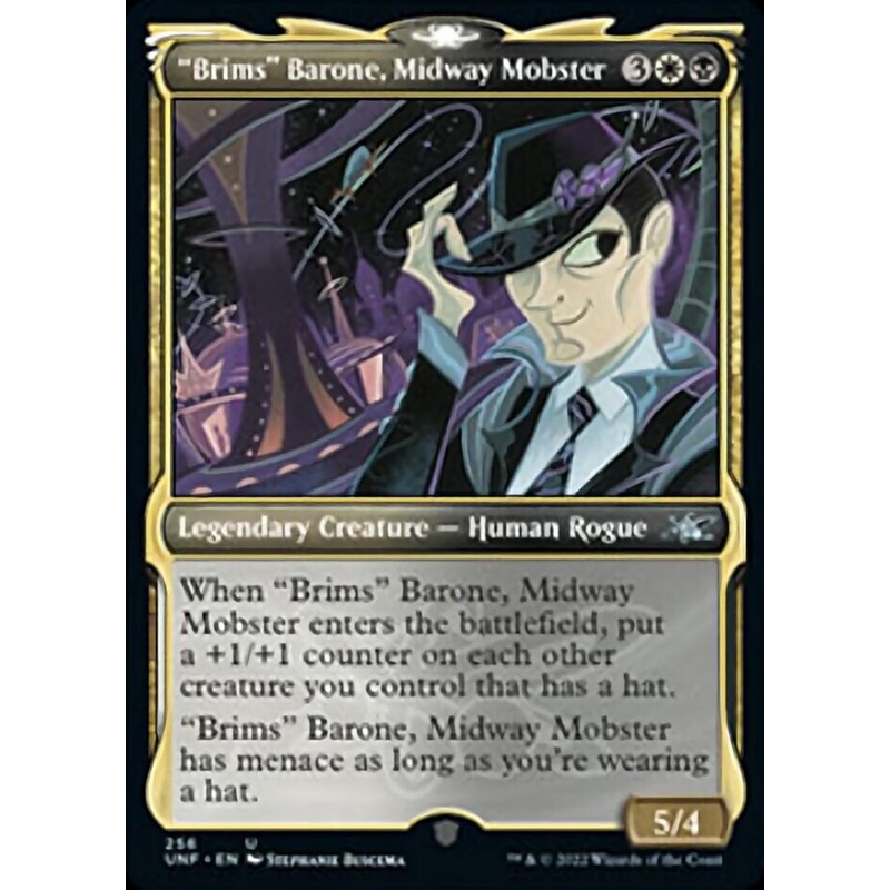 "Brims" Barone, Midway Mobster (Showcase) [Unfinity]