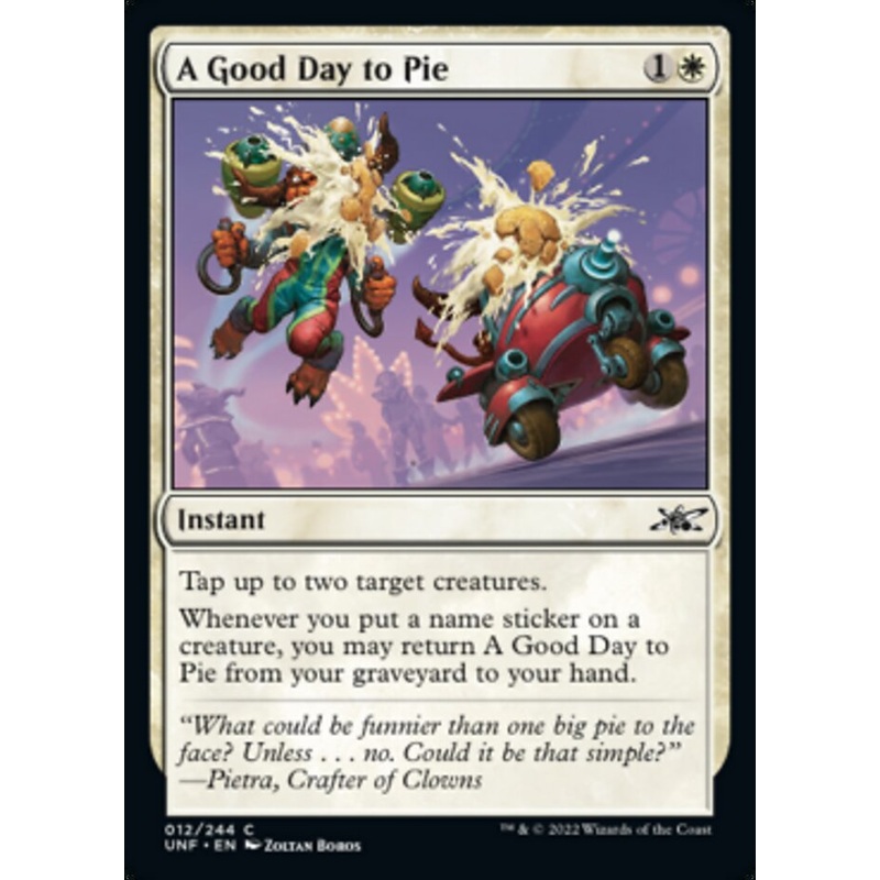 A Good Day to Pie [Unfinity]