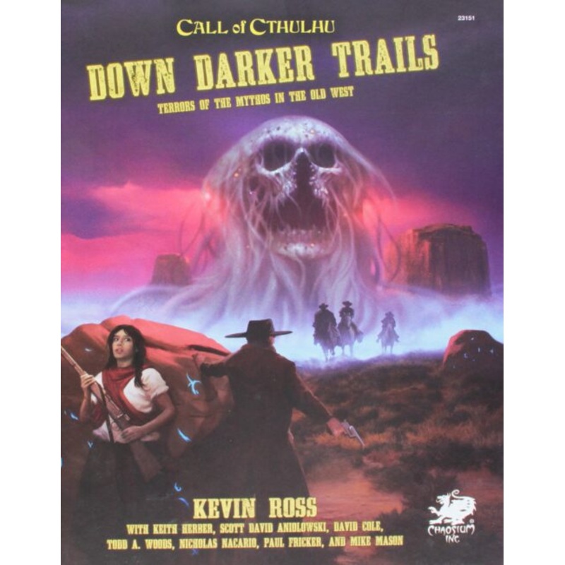 Call Of Cthulhu RPG: Down Darker Trails