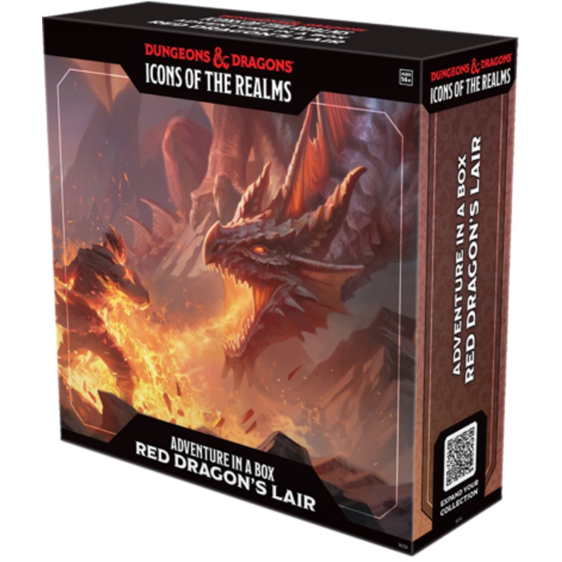 Dungeons And Dragons: Icons Of The Realms - Adventure In A Box Red Dragon's Lair