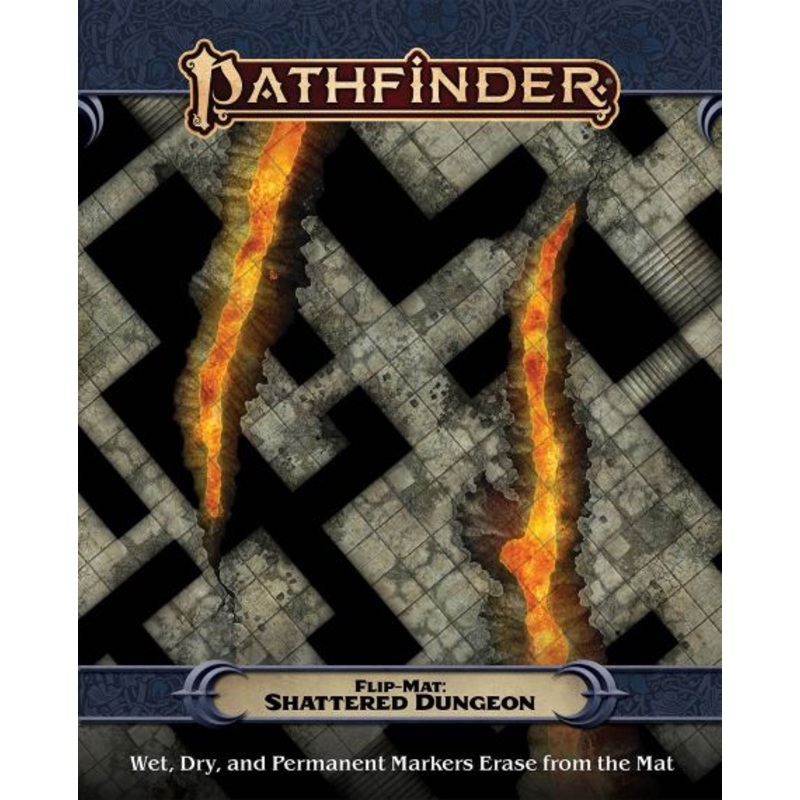 Pathfinder Flip-Mat: Shattered Dungeon