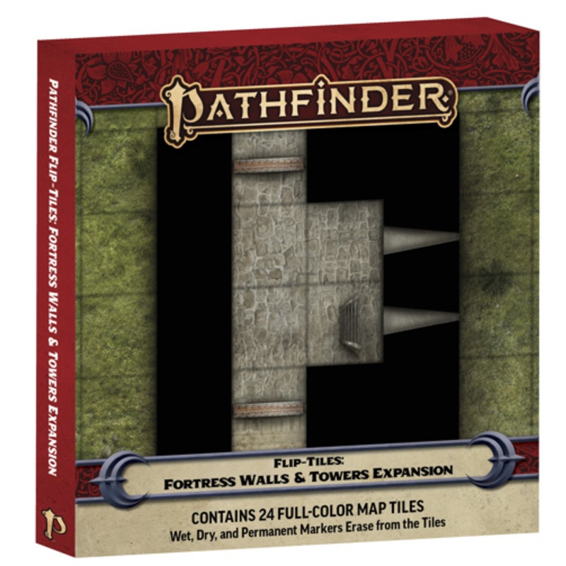 Pathfinder Flip-Tiles: Fortress Walls & Towers Expansion