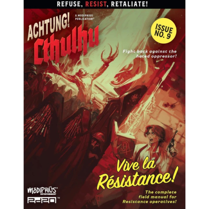 Achtung! Cthulhu 2d20 RPG: Vive La Resistance!