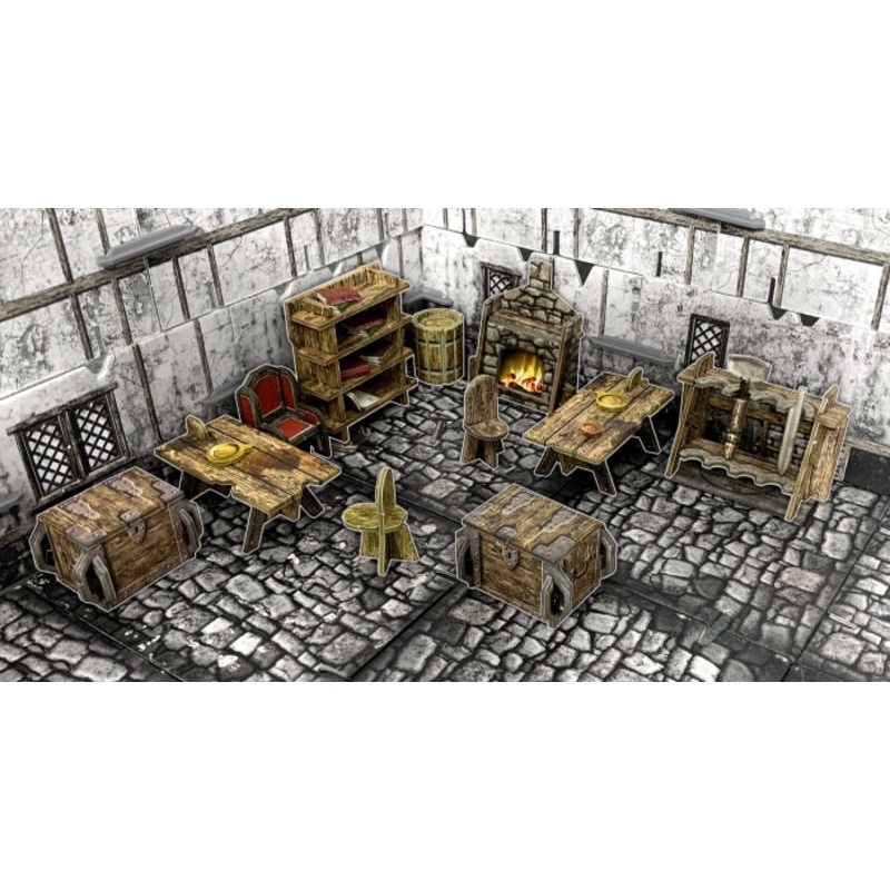Battle Systems: Fantasy Village Furniture