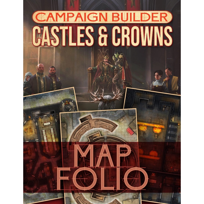 Campaign Builder: Castles & Crowns - Map Folio 5E