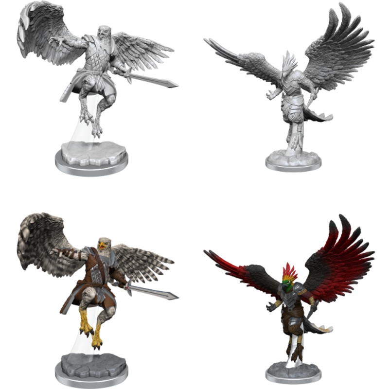 Dungeons & Dragons Nolzurs Miniatures: Wave 18 - Aarakocra Paladins
