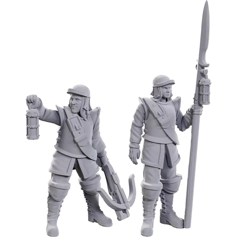 Dungeons & Dragons Nolzurs Miniatures: Wave 23 - Roadwardens Male & Female