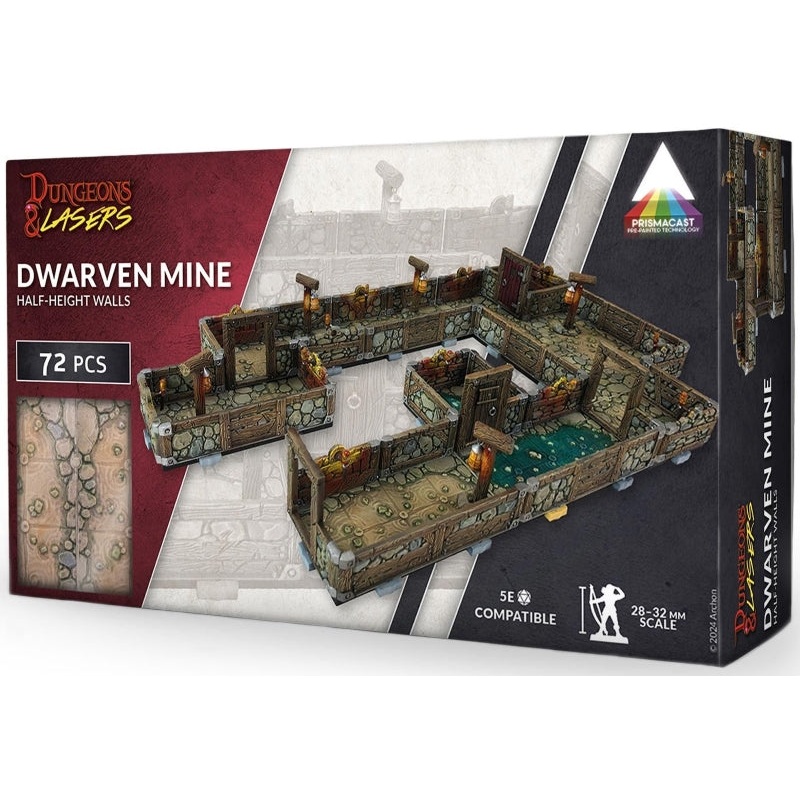 Dungeons & Lasers: Dwarven Mine (Pre-Painted)