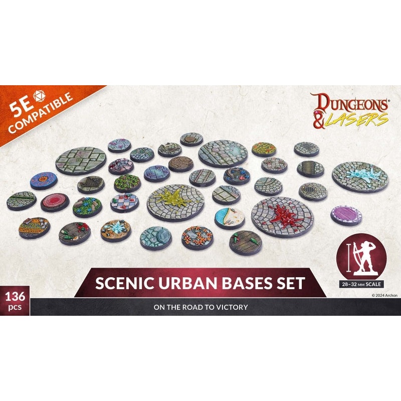 Dungeons & Lasers: Scenic Urban Bases Set