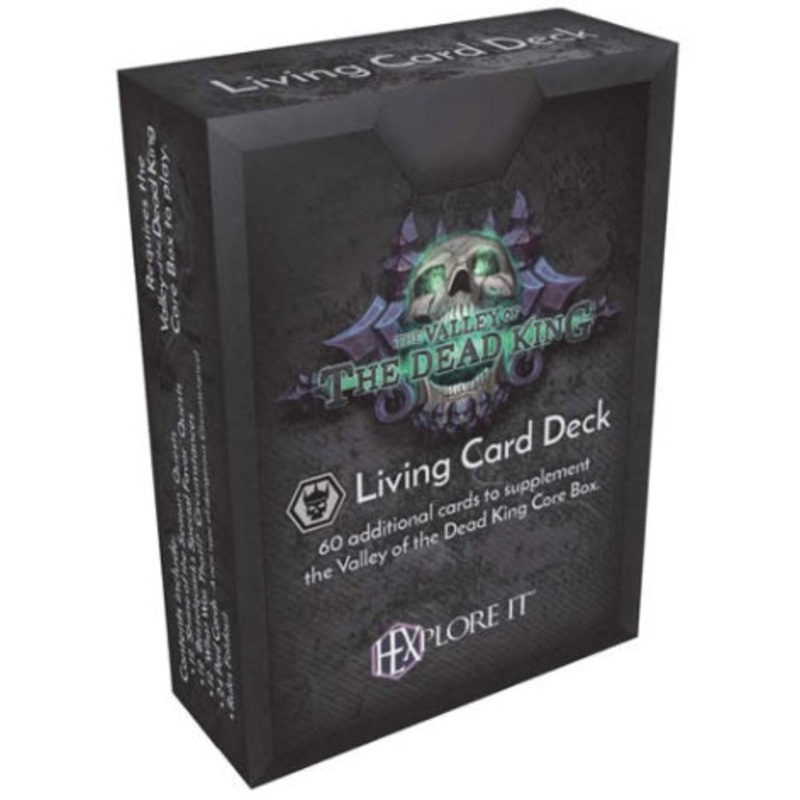 HEXplore It: Valley Of The Dead King - Living Card Deck