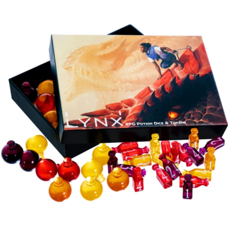 Lynx: RPG Potion Dice & Tokens