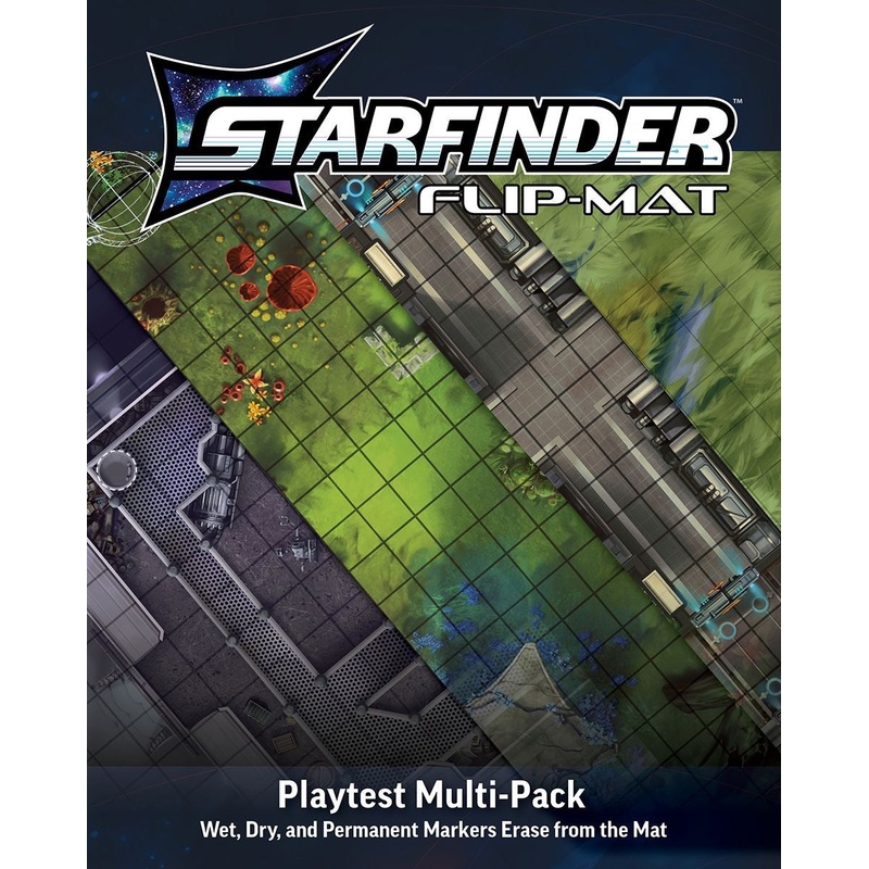 Starfinder RPG: Flip-Mat - Playtest Multi-Pack