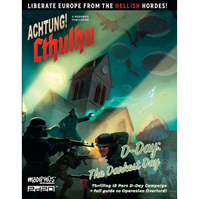 Achtung! Cthulhu 2d20 RPG: D-Day The Darkest Day