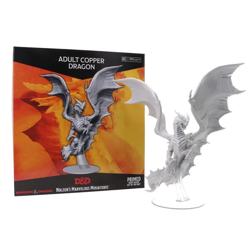 Dungeons & Dragons Nolzurs Miniatures:  Adult Copper Dragon