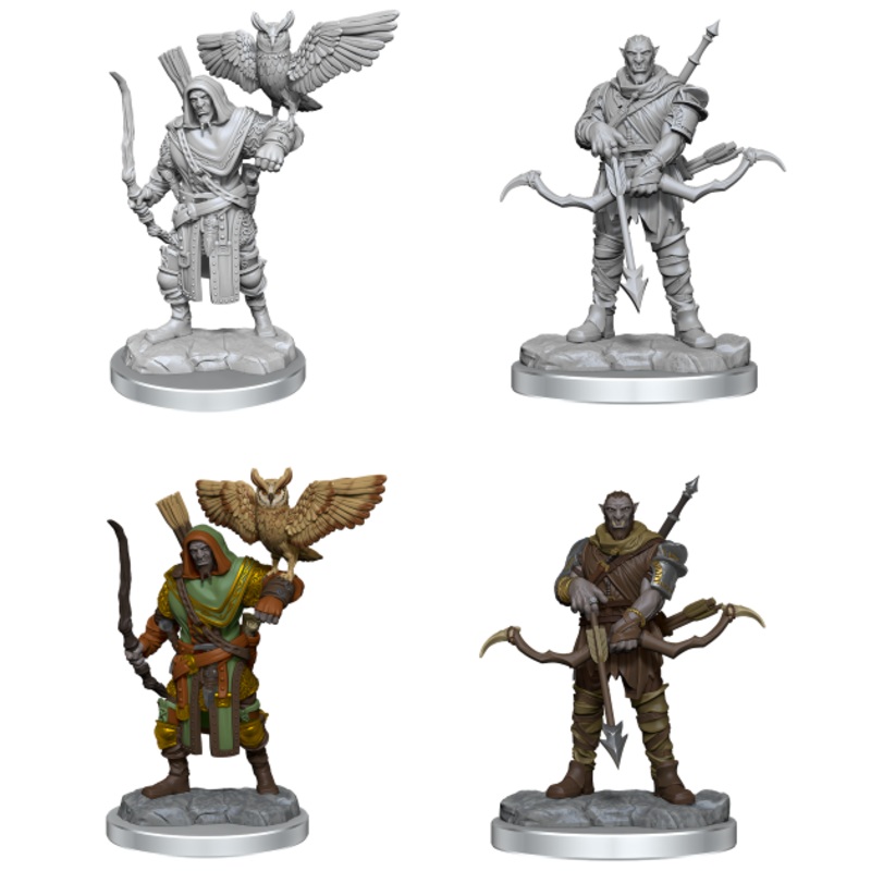 Dungeons & Dragons Nolzurs Miniatures: Wave 17 - Orc Rangers Male