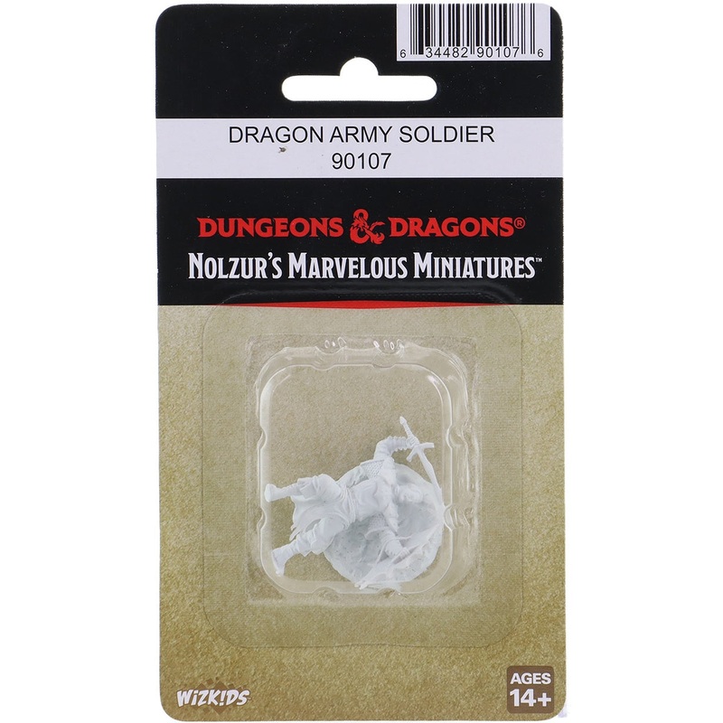 Dungeons & Dragons Nolzurs Miniatures: Wave 23 - Dragon Army Soldier