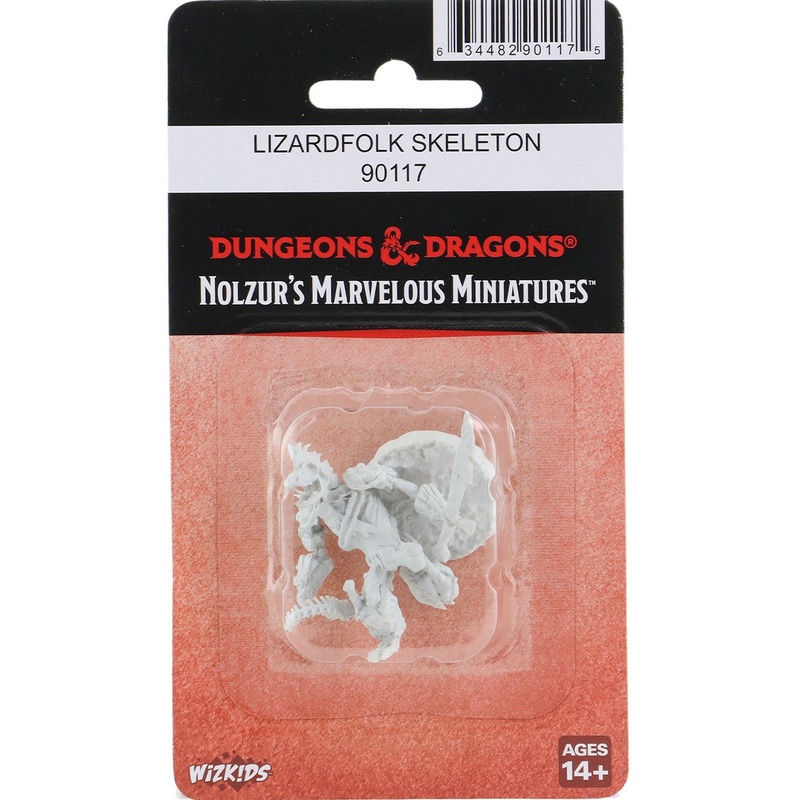 Dungeons & Dragons Nolzurs Miniatures: Wave 23 - Lizardfolk Skeleton