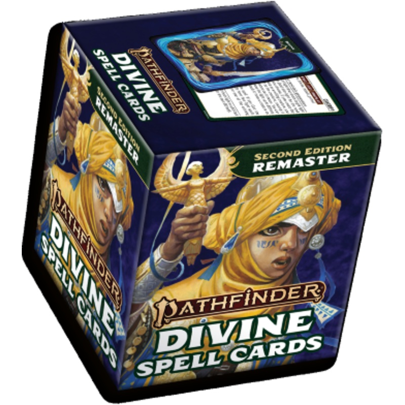 Pathfinder 2E: Divine Spell Cards Remastered