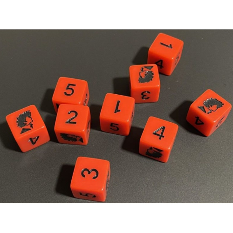 Cowboy Bebop RPG: Spike Spiegel Dice Set