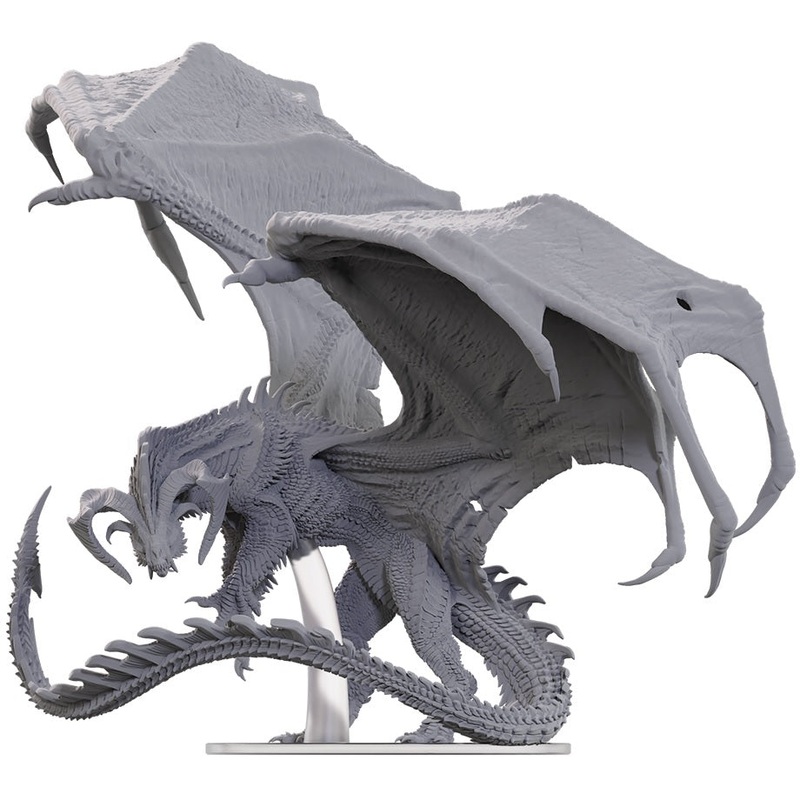 Dungeons & Dragons Miniatures: Adult Black Dragon