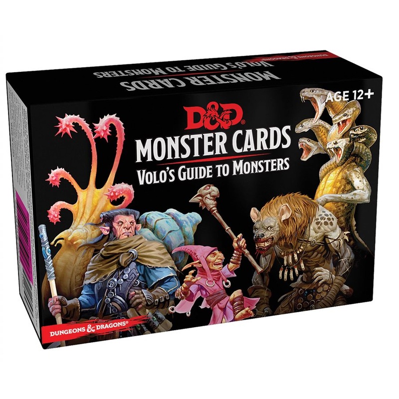 Dungeons & Dragons: Monster Cards  Volo's Guide To Monsters