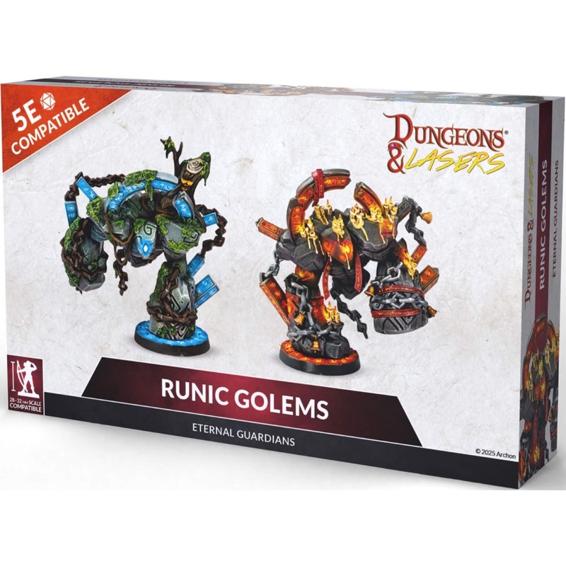 Dungeons & Lasers: Runic Golems Eternal Guardians