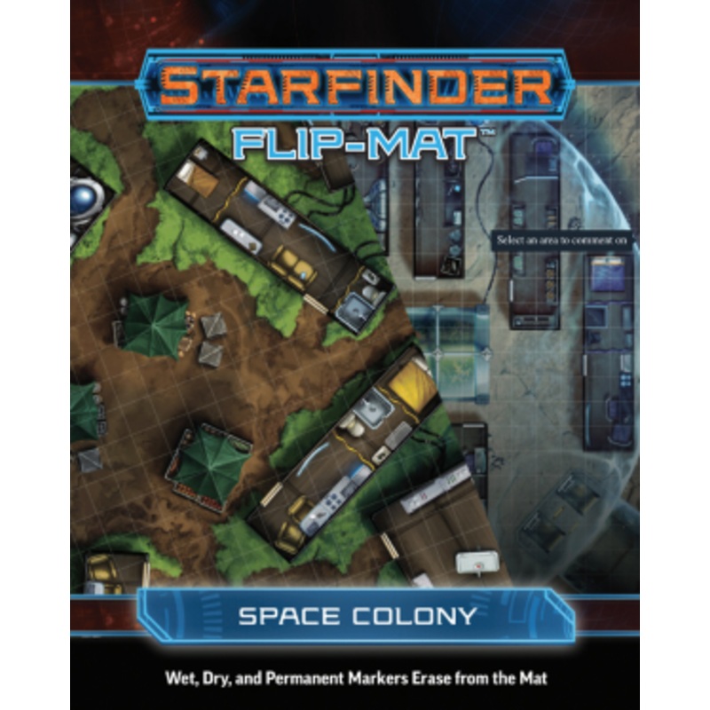Starfinder RPG: Flip-Mat  Space Colony