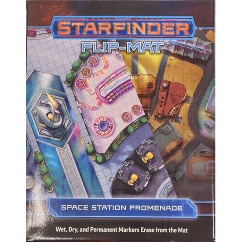 Starfinder RPG: Flip-Mat  Space Station Promenade
