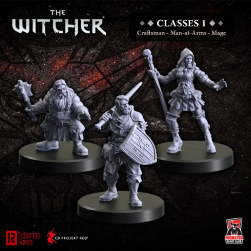 Witcher RPG: Classes 1 Craftsman/Man-At-Arms/Mage