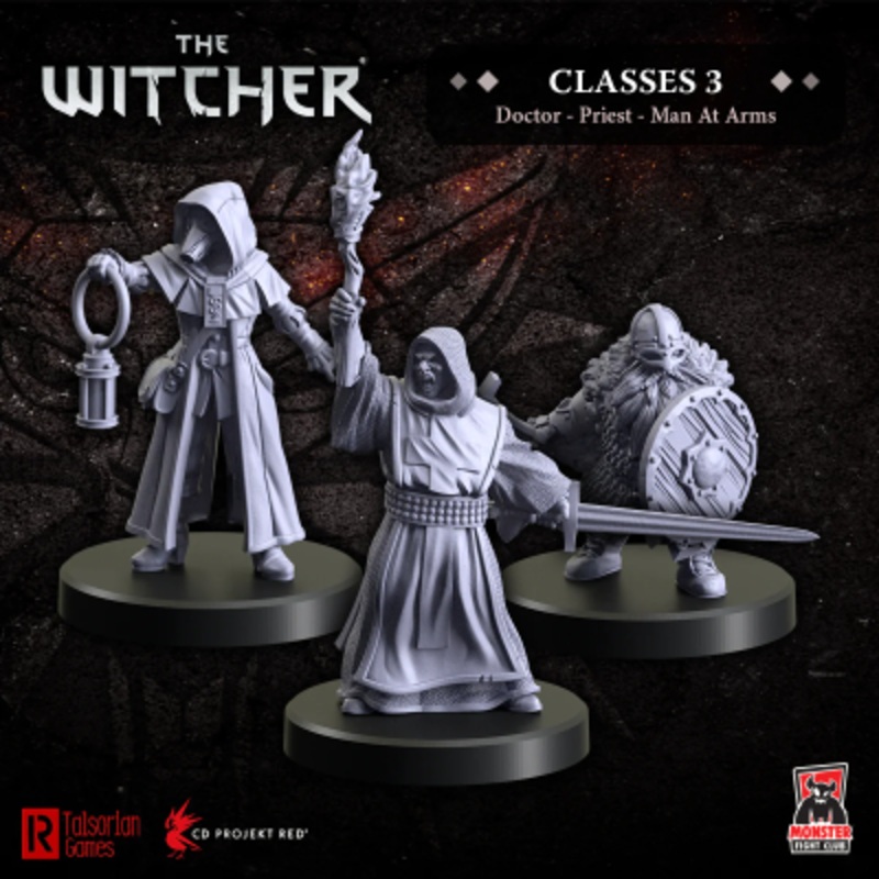 Witcher RPG: Classes 3 Doctor/Priest/Man-At-Arms