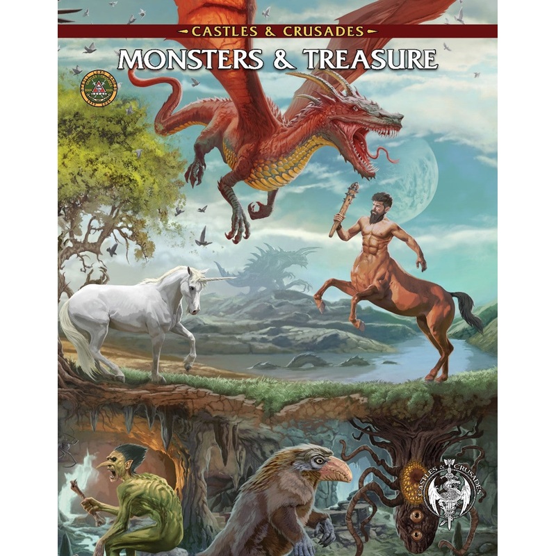 Castles & Crusades: Monsters & Treasure Core Book