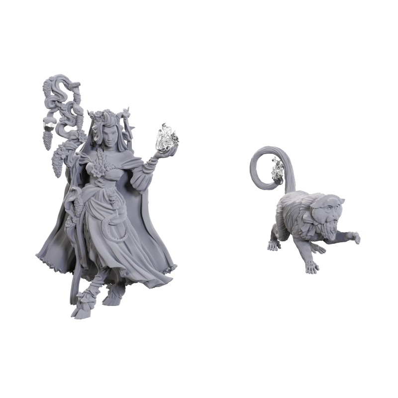 Critical Role Unpainted Miniatures: Wave 23 - Fearne Calloway & Mister