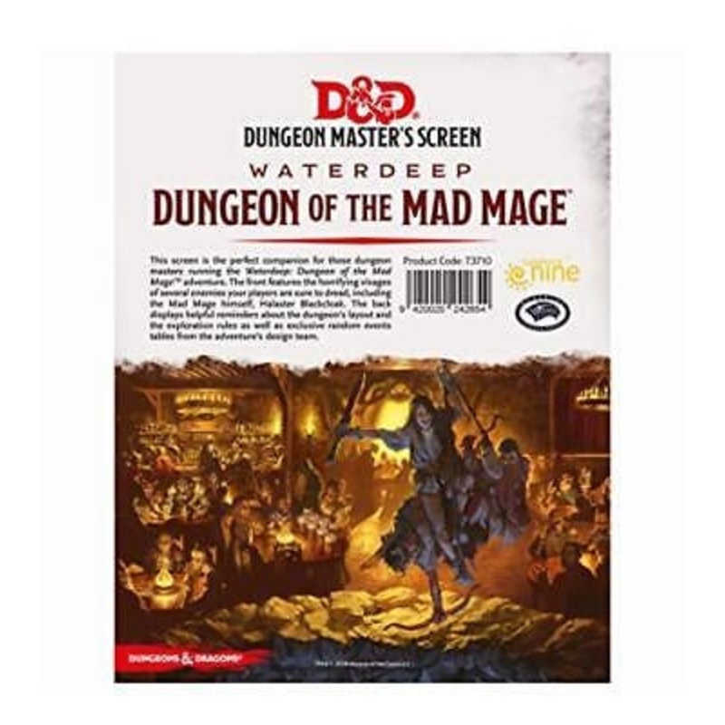 Dungeons & Dragons: Dungeon Of The Mad Mage Dungeon Masters Screen
