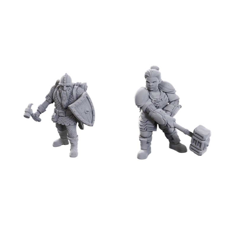 Dungeons & Dragons Nolzurs Miniatures:  50th Anniversary Dwarves