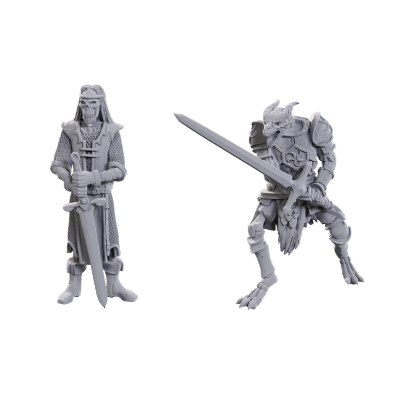 Dungeons & Dragons Nolzurs Miniatures:  50th Anniversary Skeleton Knights