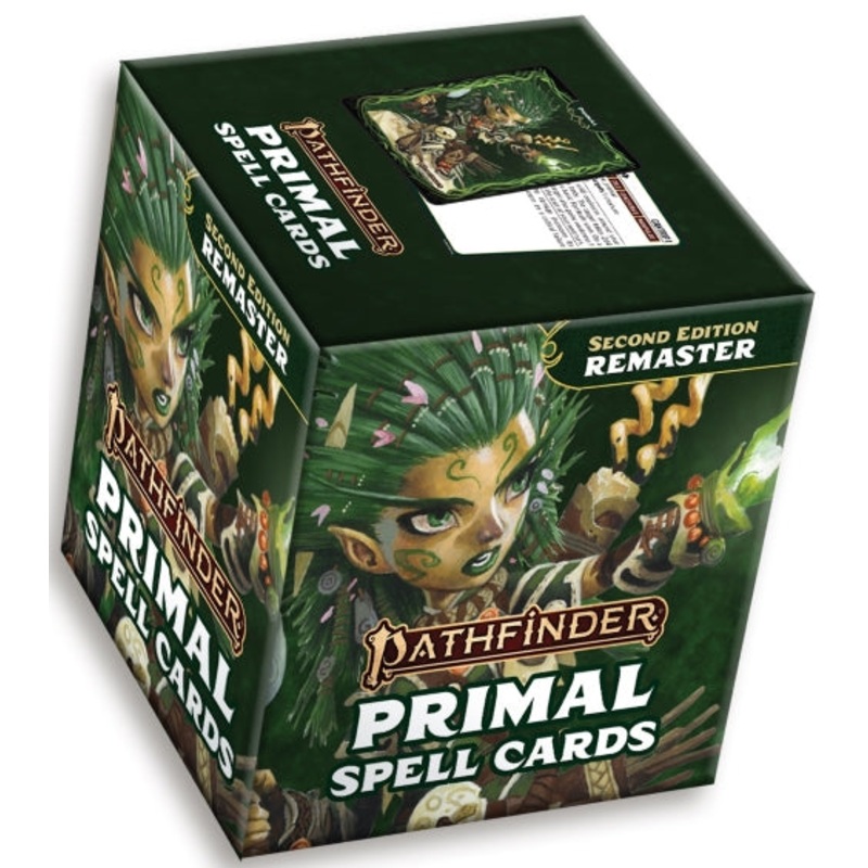 Pathfinder 2E: Primal Spell Cards Remastered