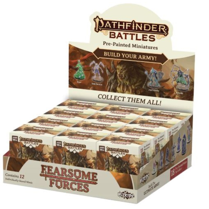 Pathfinder Battles: Pre-Painted Miniatures Blind Box - Fearsome Forces