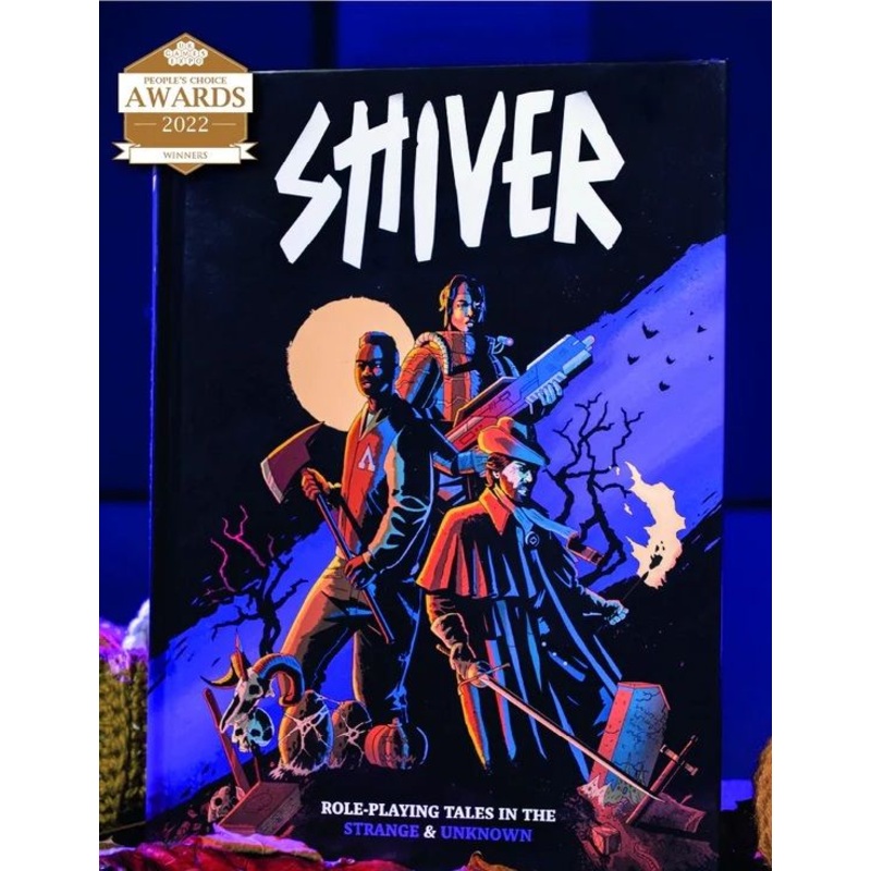 Shiver RPG: Roleplaying Tales In The Strange & Unknown Core Book