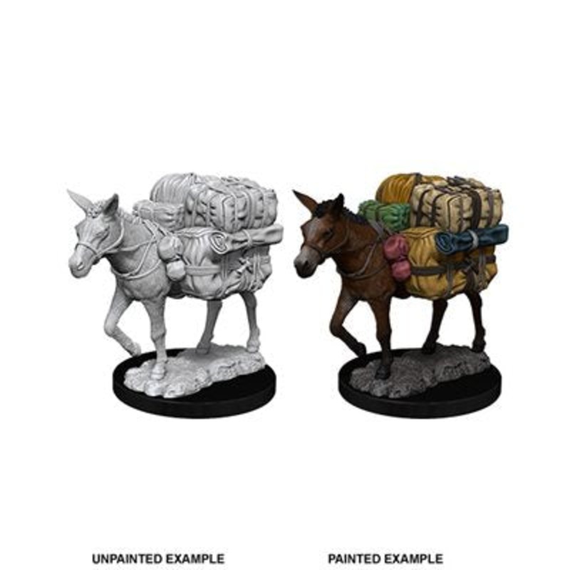 WizKids Deep Cuts Unpainted Miniatures: Wave 7: Pack Mule