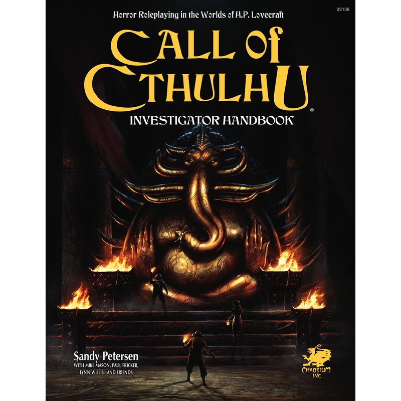 Call Of Cthulhu RPG: Investigators Handbook